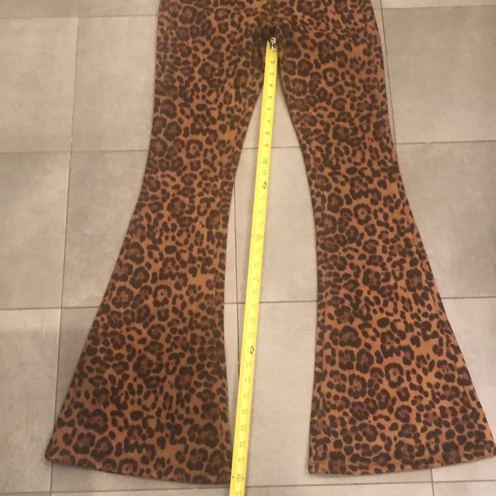 Blank NYC Animal Print Bell Bottom Pants - Picture 6 of 11